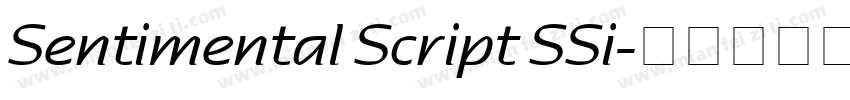Sentimental Script SSi字体转换